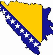 Image result for Bosnia Flag Map