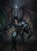 Image result for Batman Damaged Suit