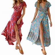 Image result for Bohemian Plus Size Dresses
