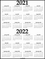 Image result for 2019 2020 2021 2022 Year Calendar Printable