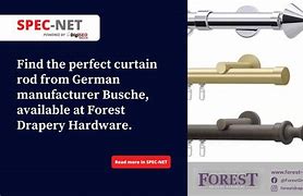 Image result for Busche Drapery Hardware