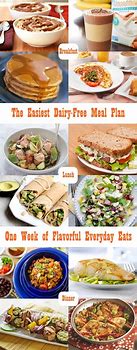 Image result for Lactose Free Meal Plan