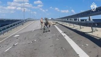 Image result for Kerch Railway Bridge Hit