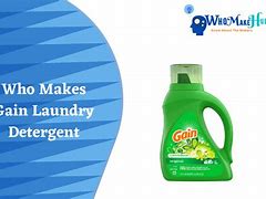 Image result for Who Makes Gain Laundry Detergent
