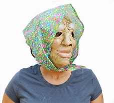 Image result for Halloween Old Lady Mask