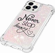 Image result for iPhone 13 Pro Max Glitter Case Pink