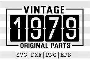 Image result for Vintage 1979 SVG
