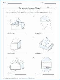 Image result for Area of Shaded Figures Worksheet