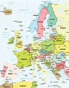 Image result for map of europe with countries
