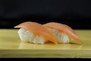 Image result for Smoked Salmon Nigiri