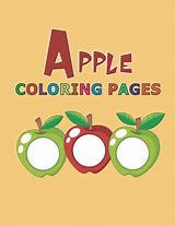 Image result for Apple Coloring Book Page