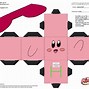 Image result for Kirby Papercraft Print