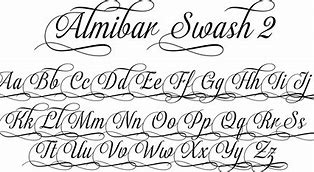 Image result for Elegant Cursive Tattoo Fonts