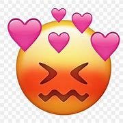 Image result for Blush with Hearts Emoji