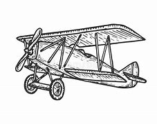 Image result for Vintage Airplane Sketch