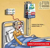 Image result for Internet Addiction Cartoon