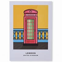 Image result for London Phone Box Prints