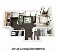 Image result for 500 Sq FT Studio Apartment Floor Plan