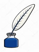 Image result for Quill and Ink Cartoon