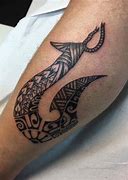 Image result for Tribal Fish Hook Tattoo
