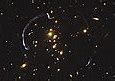 Image result for Lensed Galaxy Cluster