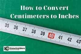 Image result for Convert 172 Inches to Centimeters