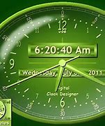 Image result for Clock for iPhone Home Screen