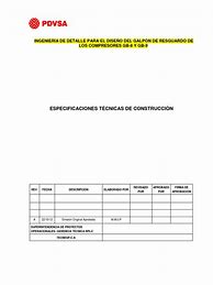 Image result for Especificaciones De Construccion