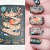 Image result for Hand Painted Nail Art Designs