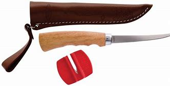 Image result for Wood Handle Fillet Knife