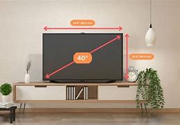 Image result for 40 Inch TV Size