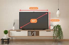 Image result for 40 Inch TV Dimensions in Inches