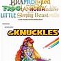 Image result for Sonic Movie Knuckles Meme