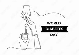 Image result for Person with Diabetes Drawing