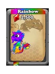 Dragonvale Rainbow Dragon Guide