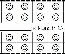 Image result for Blank U Punch Time Cards Printable Free