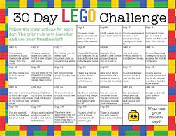 Image result for The 30-Day LEGO Challenge