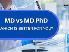 Image result for PhD vs MD