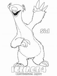 Image result for Sid the Sloth as a Person