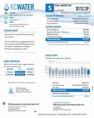Image result for Water Bill
