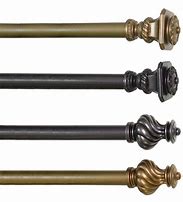 Image result for Adjustable Stainless Steel Curtain Rods