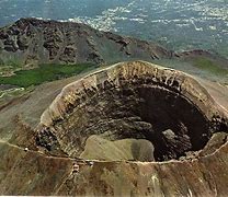 Image result for Mount Vesuvius Crater