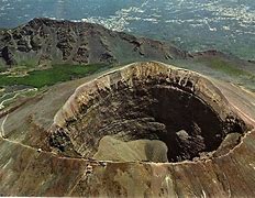 Image result for Vesuvius Crater Tourists