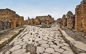 Image result for Roman Road Pompeii