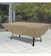 Image result for Felt Lined Outdoor Table Covers
