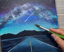 Image result for Milky Way Canvas Art