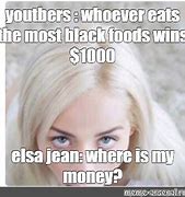 Image result for Black Food Meme