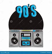 Image result for 90s Stereo Vector