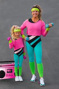 Image result for 80s Exercise Clothes