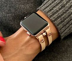 Image result for Rise Gold and Mulberry Iwatch